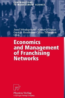 Economics and Management of Franchising Networks(English, Paperback, unknown)