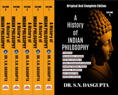 A History of Indian Philosophy (5 Vols. Set)(Paperback, Surendranath Dasgupta)