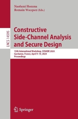 Constructive Side-Channel Analysis and Secure Design(English, Paperback, Wacquez Romain)