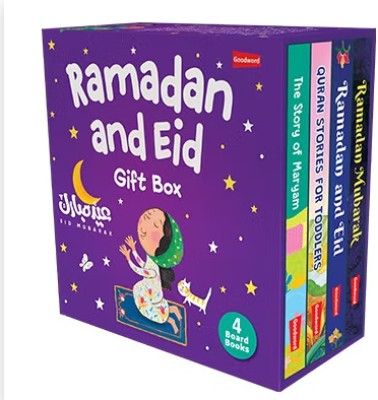 RAMADAN AND EID - GIFT BOX - (4 BOARD BOOKS SET)(Hardcover, Saniyasnain khan)