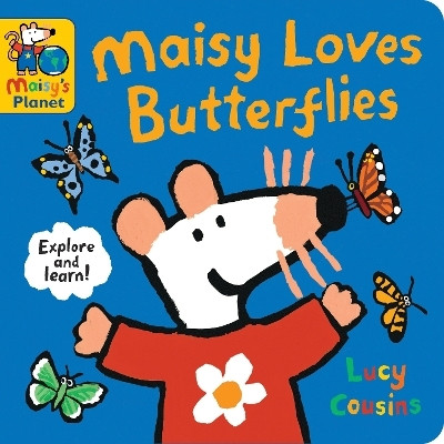 Maisy Loves Butterflies(English, Board book, Cousins Lucy)