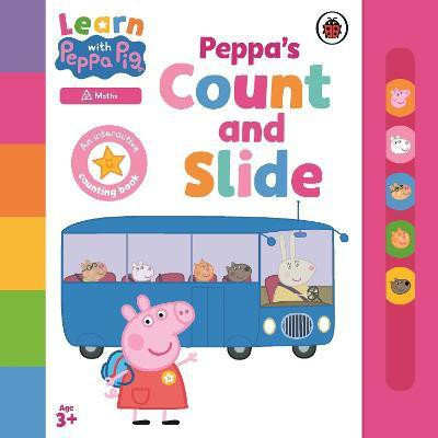 Learn with Peppa: Peppa's Count and Slide(English, Board book, Peppa Pig)