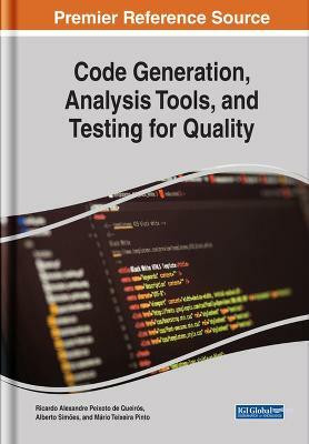 Code Generation, Analysis Tools, and Testing for Quality(English, Hardcover, unknown)
