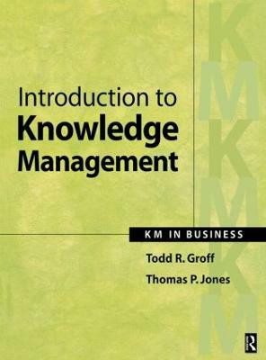 Introduction to Knowledge Management(English, Paperback, Groff Todd)