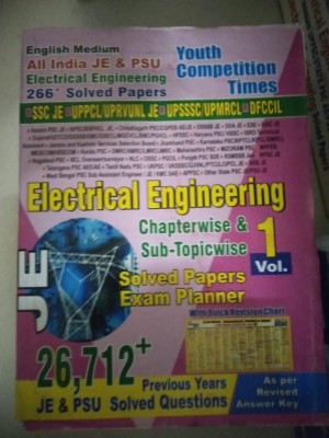 All India JE & PSU : Electrical Engineering Vol.-1 (Chapterwise & Sub-Topicwise) Solved Papers Exam Planner (English Medium) (Paperback, YCT)(BOOK, YCT)