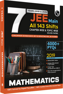 PW JEE Main 7 Years (2019-2025) Mathematics Chapterwise and Topicwise PYQs For 2026(Paperback, Physics Wallah (PW))