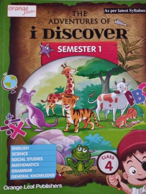 I discover class 4 semester 1(Paperback, K. Venu gopal rao)