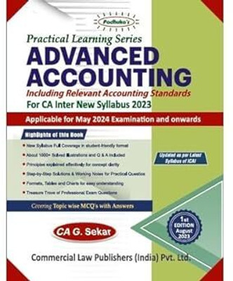 Advanced Accounting (Edition1st Edition 2023)(English, Paperback, unknown)