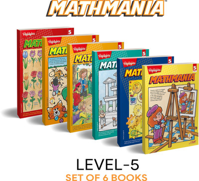 Mathmania Level 5 (Book 1-6) [Paperback] JEFF O'HARE(Paperback, JEFF O'HARE)