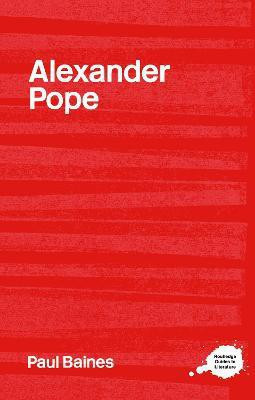 Alexander Pope(English, Hardcover, Baines Paul)