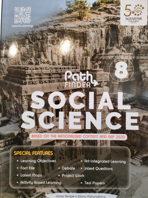 Souvenir Pathfinder Social Studies Revised Edition for Class 8 (Based On The Guidelines Of 'NEP' 2020) With Free Web Support  - Based on the rationalised content(Paperback, Souvenir Publishers)