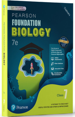 Pearson IIT Foundation' 25 Biology Class 7 | For NEET, NTSE & Olympiad Exams |As per CBSE, ICSE & State Curriculums| Free acess to 11 Online Assessments, 31 Video Solutions & Interactive Tests via Pearson MyInsights & elibrary | 7th edition(Paperback, Trishna Knowledge System)