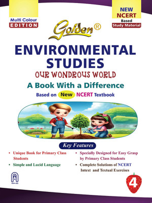 Golden Environmental Studies Study Material Based on NEW NCERT Our Wondrous World For Class 4 | Simple and Lucid Language | Solutions of NCERT Intext and Textual Exercises(Paperback, S Gupta, New Age Editorial Team)