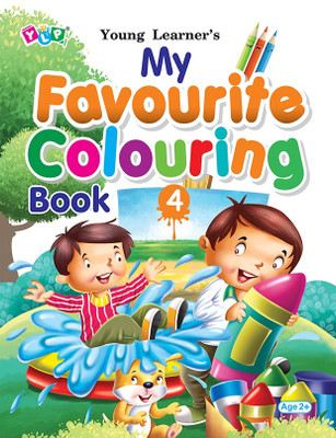 My Favourite Colouring Book (4)(English, Paperback, unknown)