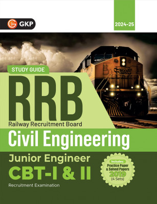 Rrb 2024-25 - Junior Engineer CBT -I & II - Civil Engineering - Guide(English, Paperback, Garg Vinit)
