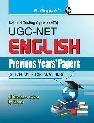 NTA-UGC-NET/JRF: English (Paper I & Paper II) Previous Years' Papers (Solved)  - (Old Edition) OLD EDITION Edition(English, Paperback, Board Rph Editorial)