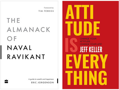The Almanack Of Naval Ravikant & Attitude Is Everything(Paperback, JMD BOOKS)