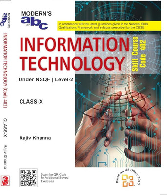 MOD ABC OF INFORMATION TECHNOLOGY (CODE - 402) CBSE CLASS 10 (E)(Paperback, RAJEEV KHANNA)
