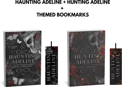 Haunting adeline + Hunting adeline | 2 books combo | Themed bookmarks | English |(Paperback, HD CARLTON)