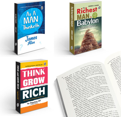 The Complete Wealth Building Collection : Think & Grow Rich, The Richest Man in Babylon, As A Man Thinketh | Motivational Books for Financial Freedom | Combo of 3 Novels(Paperback, Napoleon Hill, George S. Clason, James Allen)