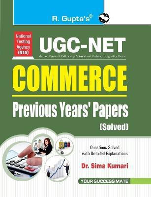 NTA-UGC-NET/JRF: Commerce (Paper I & Paper II) Previous Papers (Solved) 2024 Edition(English, Paperback, Gupta R.)