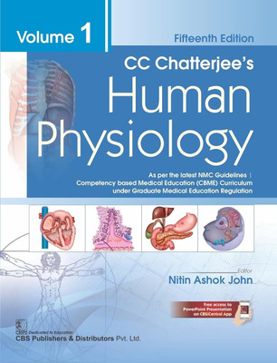 Cc Chatterjee's Human Physiology, 15/e Volumes 1 (Edition15th)(English, Hardcover, unknown)