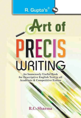 Art of Precis Writing(English, Paperback, R.C. Sharma)