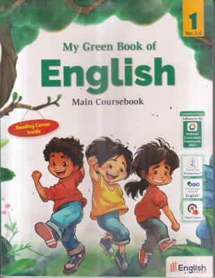 MY GREEN BOOK OF ENGLISH MAIN COURSEBOOK VER 2.0 -1(Paperback, JYOTI BHALLA)