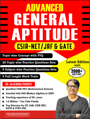 Combat Test Series General Aptitude for CSIR NET, GATE & CUET(Paperback, Dr. Gajendra Purohit)