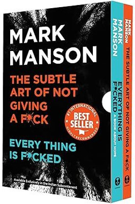 The Subtle Art of Not Giving a F*Ck , Everything is F*Cked(English, Hardcover, MANSON MARK)