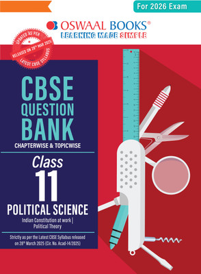Cbse Question Bank Class 11 Political Science for 2026 Exam(English, Paperback, unknown)
