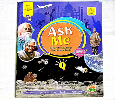 ASK ME GENERAL KNOWLEDGE-EVENTS AND FACTS CLASS 1(Paperback, BINDU BANERJEE)
