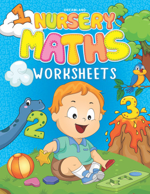 Nursery Maths Worksheets  - Kids Ages 2-5 – Activity Book with 100+ Fun Exercises, Number Tracing, Counting & Early Learning Math Practice(English, Paperback, unknown)