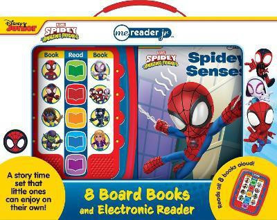 Marvel Spidey and His Amazing Friends: Me Reader Jr 8 Board Books and Electronic Reader Sound Book Set(English, Book, PI Kids)