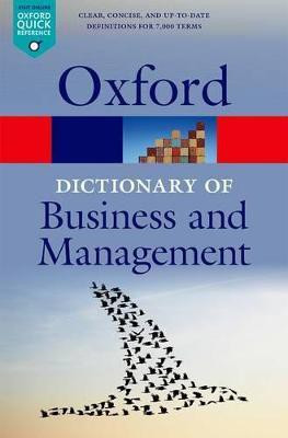 A Dictionary of Business and Management(English, Paperback, unknown)
