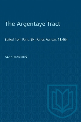 The Argentaye Tract(English, Electronic book text, Manning Alan)