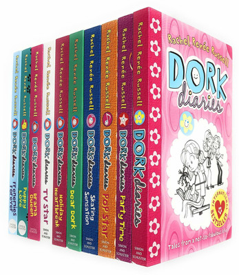 Dork Diaries x 10 title Slipcase set(English, Paperback, Russell Rachel Renee)