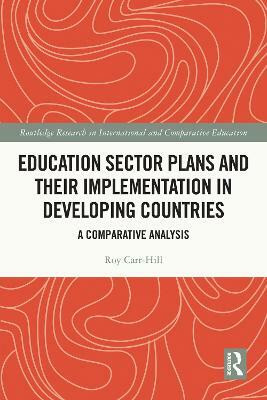 Education Sector Plans and their Implementation in Developing Countries(English, Paperback, Carr-Hill Roy)