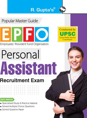 UPSC - EPFO: Personal Assistant Recruitment Exam Guide(English, Paperback, RPH Editorial Board)