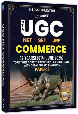 UGC NET Commerce Books 2025  - Paper 2 | 12 Year's Previous Year Solved Papers (2014 – June 2025) with Detailed Explanations | Topic Wise and Chapter Wise Question Bank | Best Seller Previous Year Question Paper PYQ Book for NTA UGC NET/JRF and SET Commerce Examinations in India | Two Brothers Publi