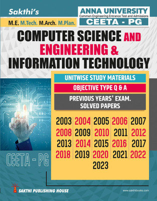 CEETA-PG Computer Science and Engineering & Information Technology Previous Years Examination Solved Papers(Paperback, C.S.Priyadarshini , S.NIZA , M.Tech., U.SURESH, M.Tech.)