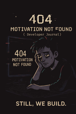 404 Motivation no found  - The Ultimate Debugging Companion for Your Life & Code(Paperback, Rahul Dubey)