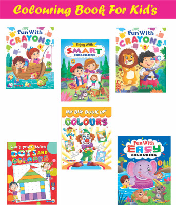 Fun with Crayons 1 , Enjoy With Smart Colours , Fun With Crayons 2 , My Big Book of Colours 1,Let's Play with Dots and Colours 1 , Fun With Easy Colouring 1 , Let's Play with Dots and Colours 2, My Big Book of Colours 2 ,Fun with Easy Colouring 3 , Enjoy With Smart Colours 4 , My Big Book Of Colours Fun with Crayons 1 , Enjoy With Smart Colours , Fun With Crayons 2 , My Big Book of Colours 1,Let's Play with Dots and Colours 1 , Fun With Easy Colouring 1 , Let's Play with Dots and Colours 2, My Big Book of Colours 2 ,Fun with Easy Colouring 3 , Enjoy With Smart Colours 4 , My Big Book Of Colours