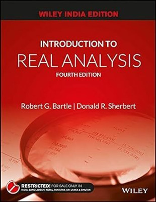 Introduction to Real Analysis(Paperback, Bartle Robert G.)