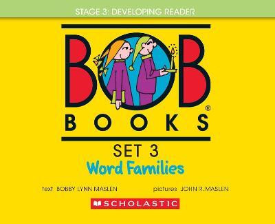 Bob Books - Word Families Hardcover Bind-Up Phonics, Ages 4 and Up, Kindergarten, First Grade (Stage 3: Developing Reader)(English, Hardcover, Maslen Bobby Lynn)