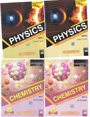 Combo of 2 books ( modern abc+ physics + modern abc+ chemistry class 12) 2024(Paperback, Satish.K. gupta, Dr.s.p.jauhar)