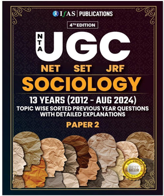 UGC NET Sociology Paper 2 Book | Previous Year Solved Papers  - 2025 | Unit-Wise PYQs (2012–2024) with Detailed Solutions | NTA UGC NET/JRF & SET Exam Preparation | Sociology Paper 2 Book in English by IFAS Publications(Paperback, IFAS Publications)
