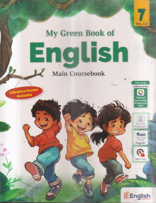 MY GREEN BOOK OF ENGLISH MAIN COURSEBOOK VER 2.0 -7(Paperback, JYOTI BHALLA)
