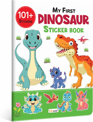 My First Dinosaur Sticker Book with 101+ Stickers(English, Hardcover, unknown)