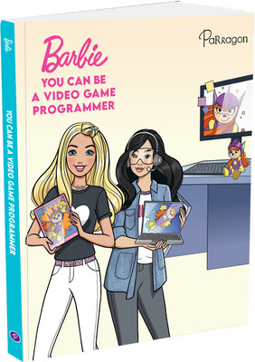 Barbie You Can Be A Video Game Programmer Story Book (Hardcover, Barbie)(Padded, Mattel)